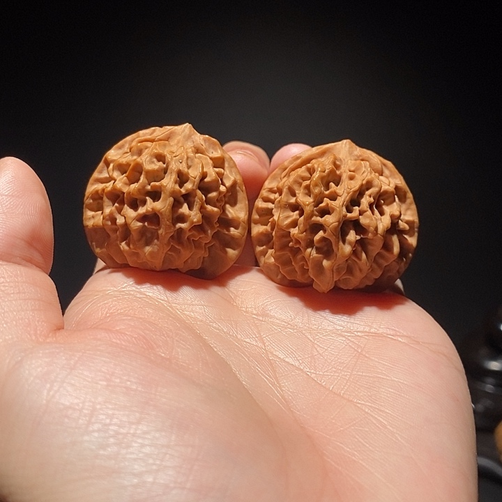 把件文玩核桃38-37-34   秦焖