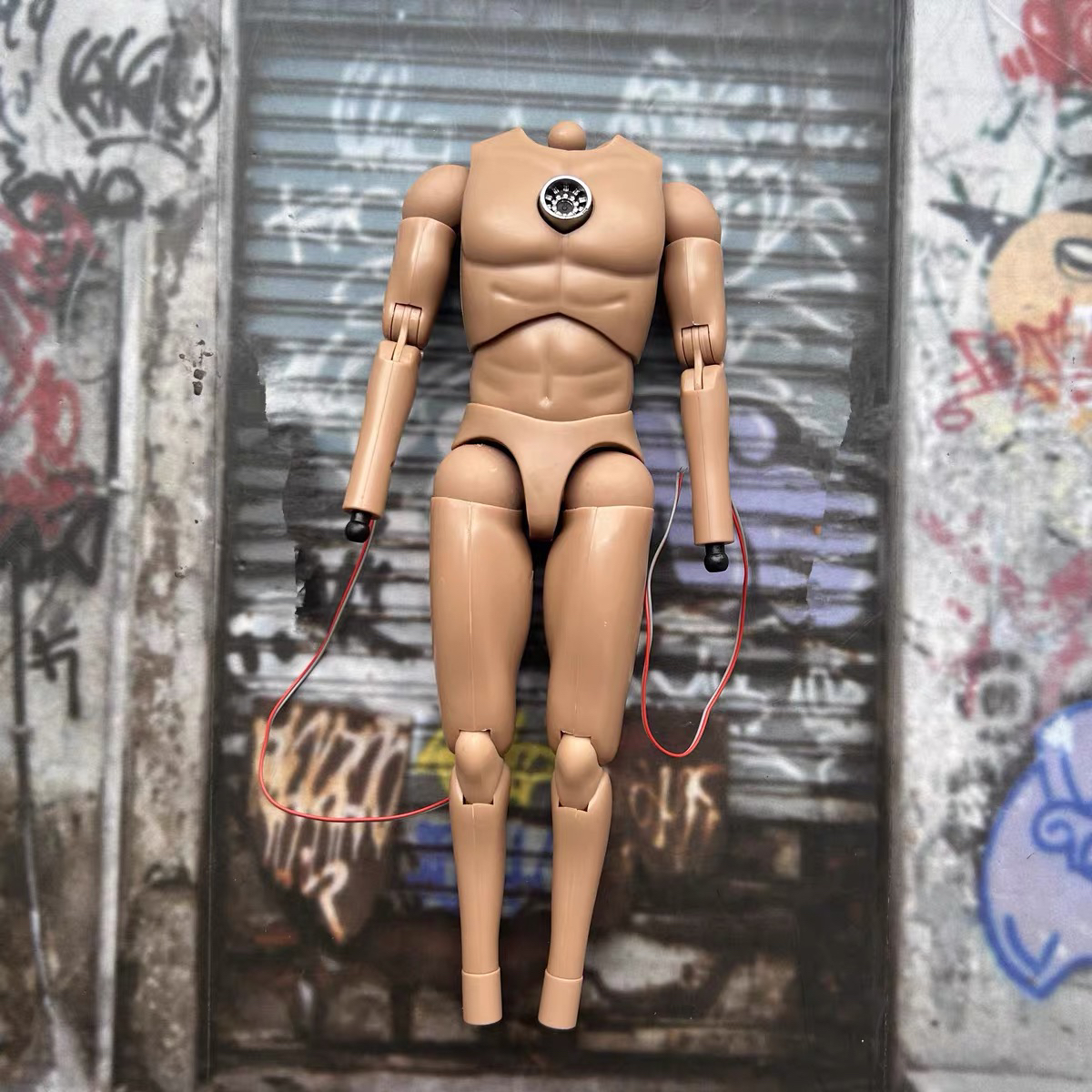 hottoys ht 调试钢铁侠素体 托尼素体 瘦素体 调试2.03.0素体包邮