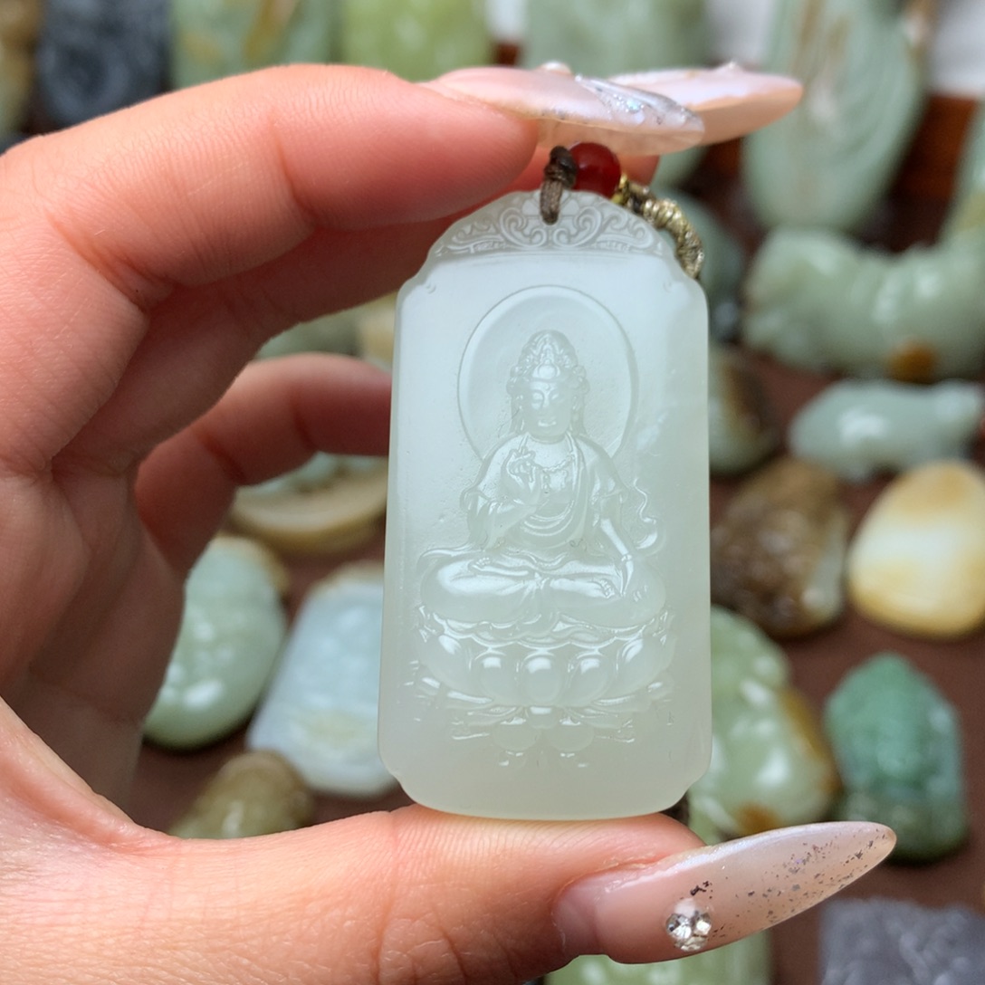 和田玉挂件未镶嵌