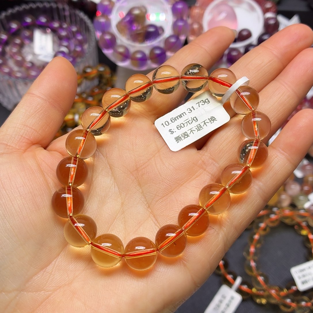 N****未镶嵌手链水晶天然水晶