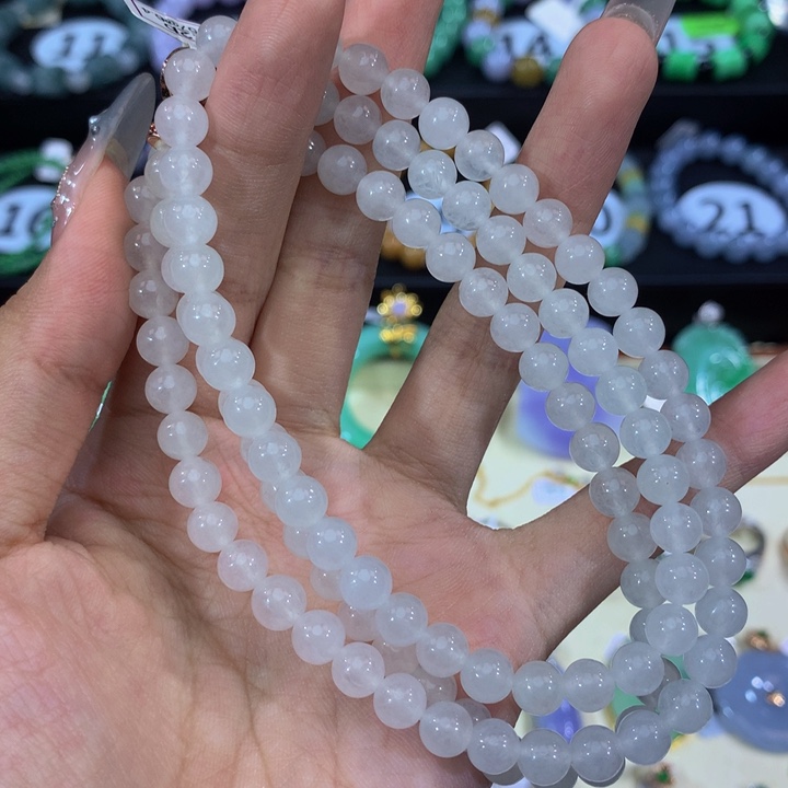 翡翠未镶嵌颈饰翡翠6