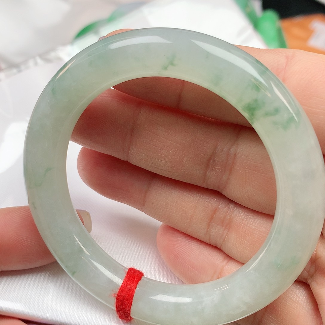 翡翠手镯未镶嵌圆条880686