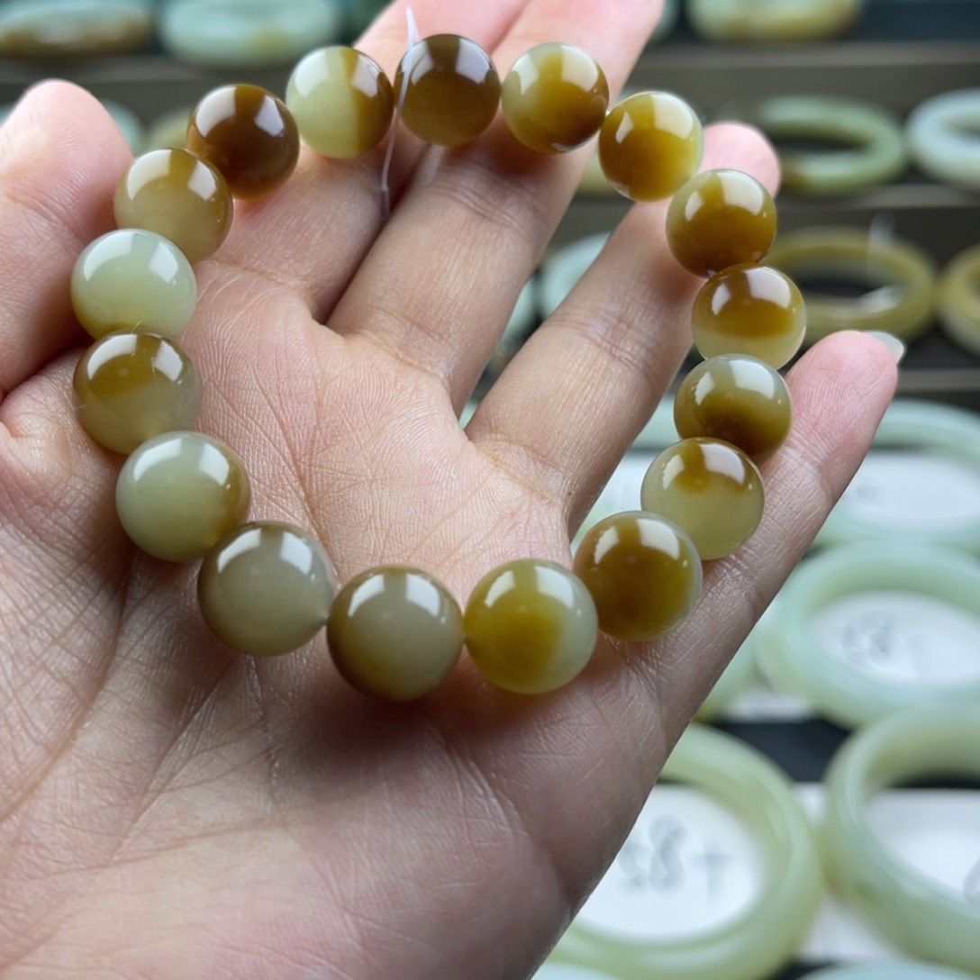 和田玉手链未镶嵌