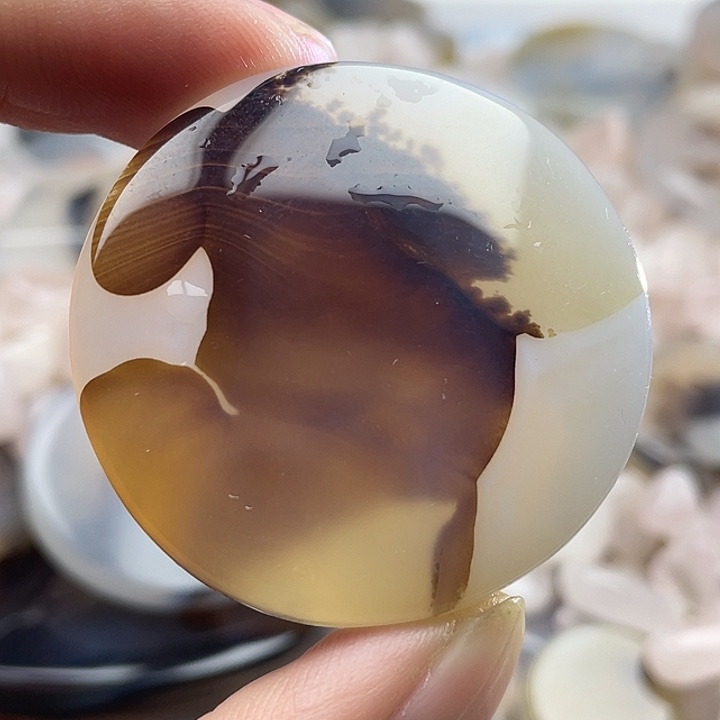 玛瑙/玉髓合金颈饰