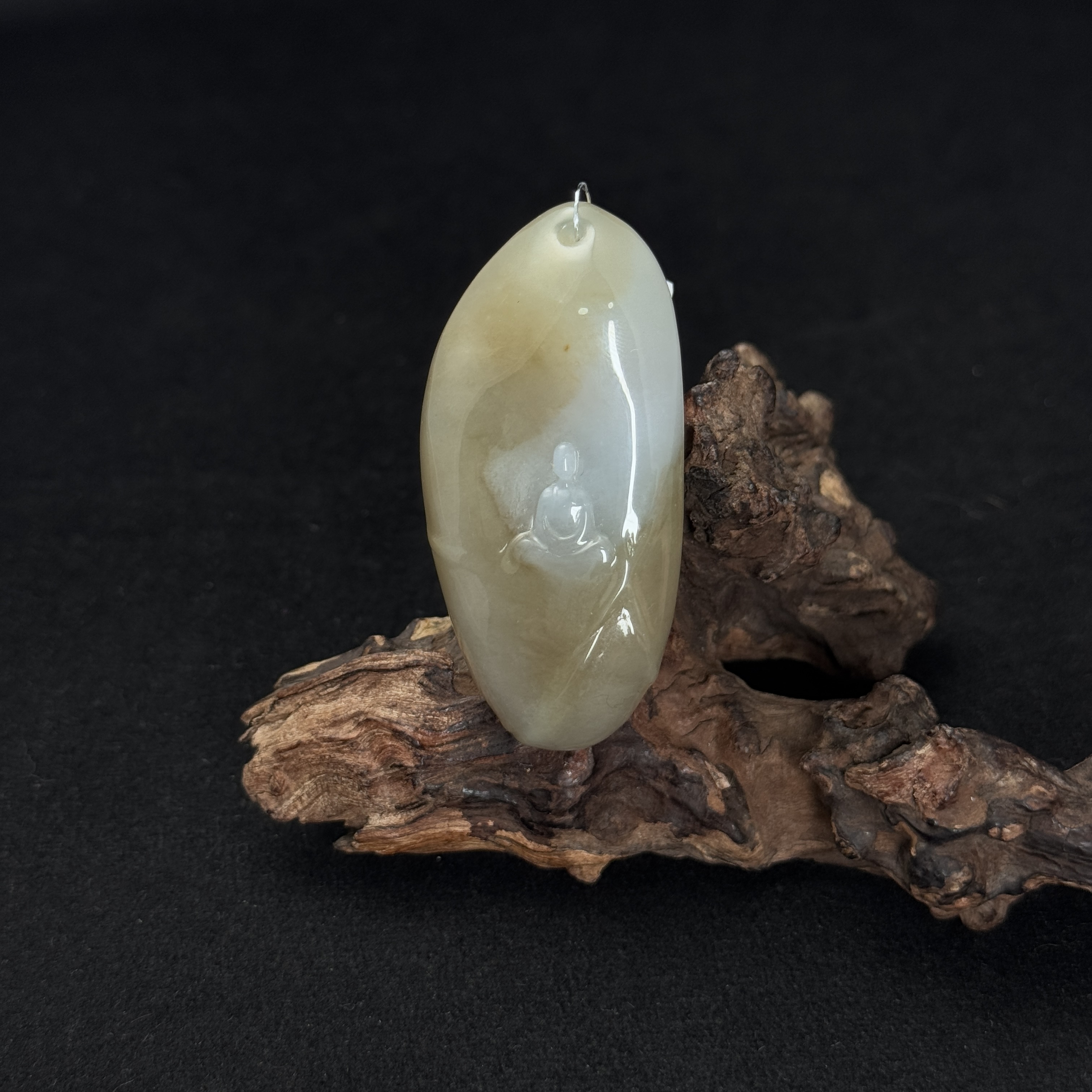 【诚翠拍品第一百一十七期午】翡翠85吊坠XSC40119