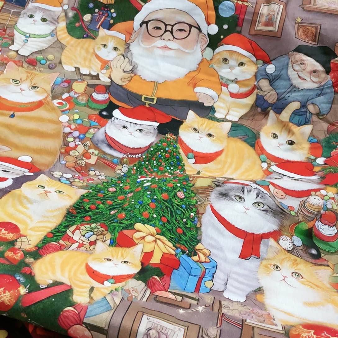 元宵福利一纯棉平布1.1米宽果子布艺地卷