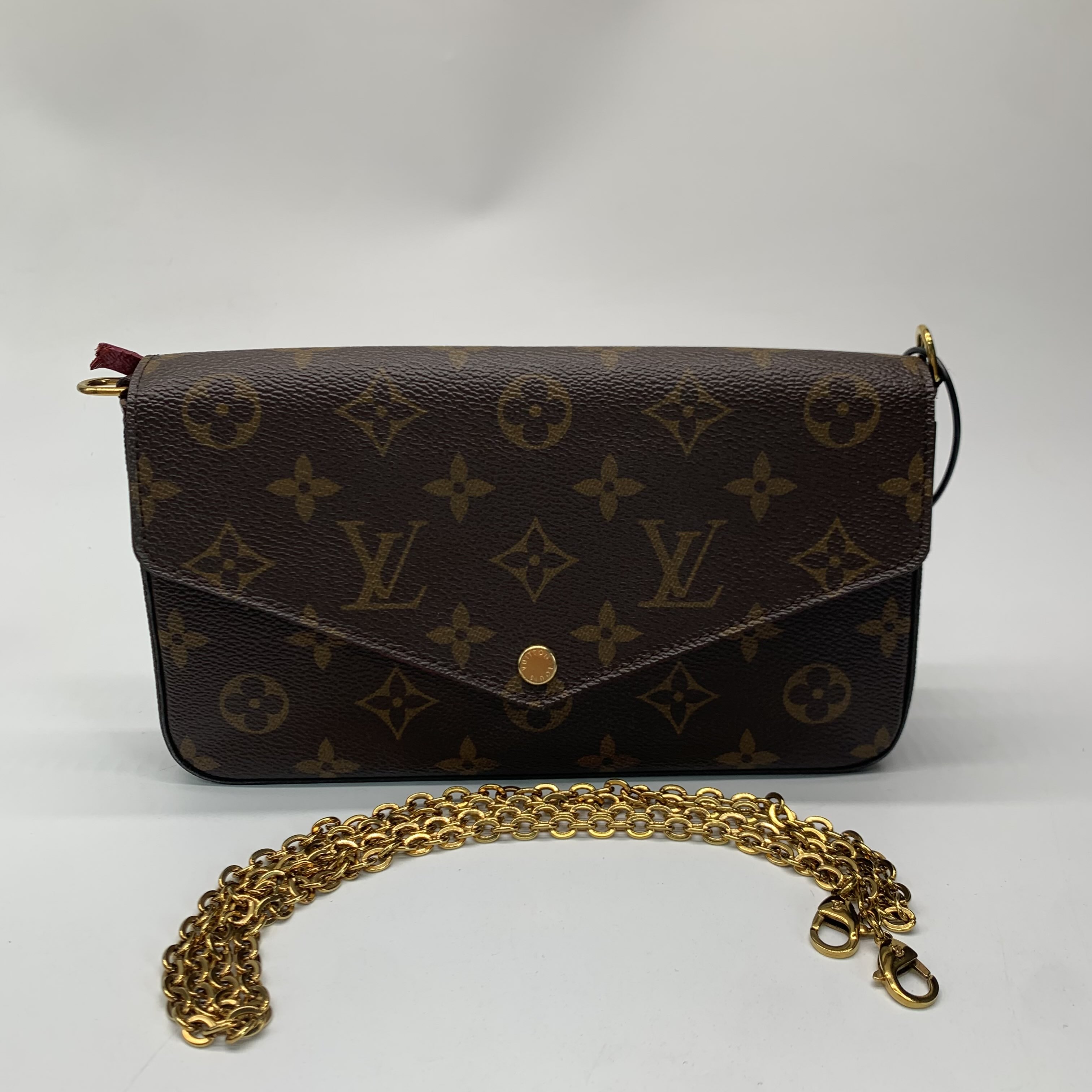 99新 LouisVuitton/路易威登 三合一链条包dx7247
