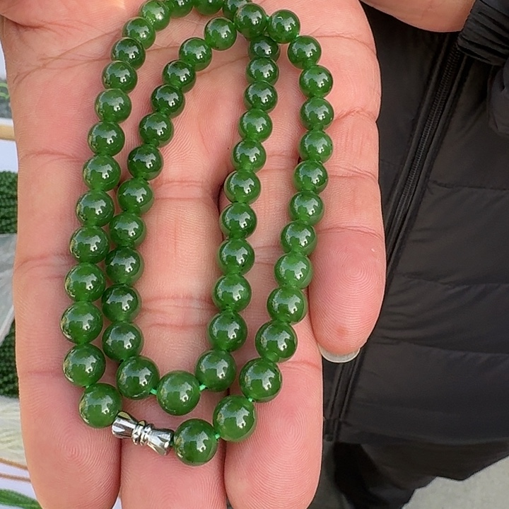 颈饰未镶嵌和田玉卡8