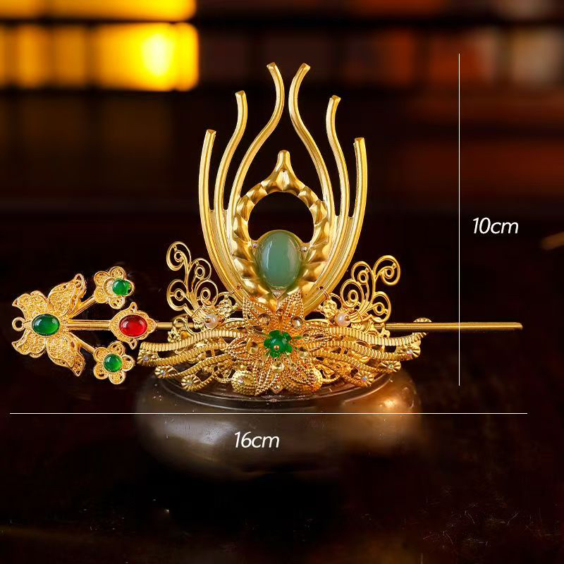 小镇来客套装定牙制骨发饰品角AD6003