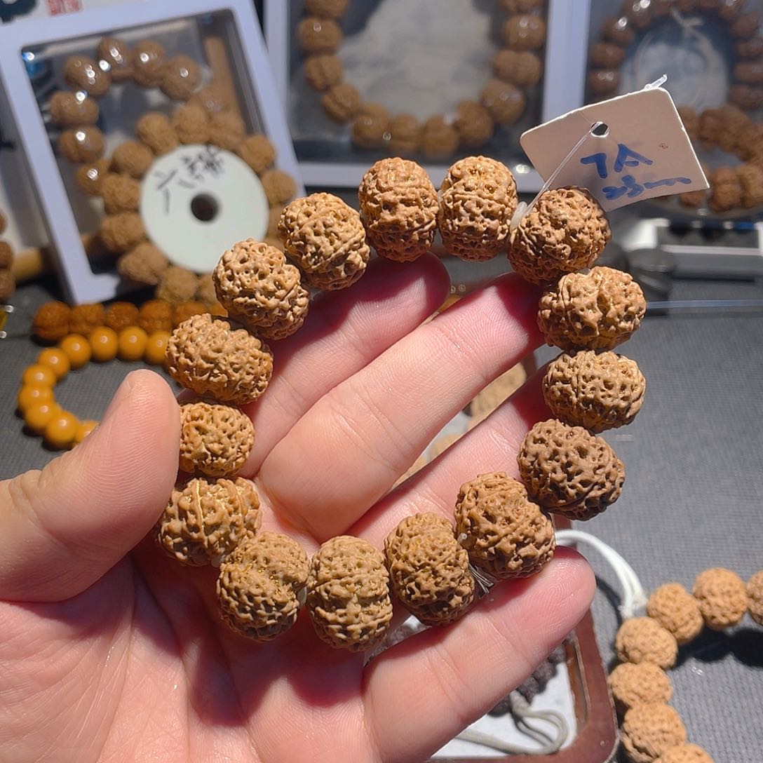 手串金刚菩提22七瓣爆肉