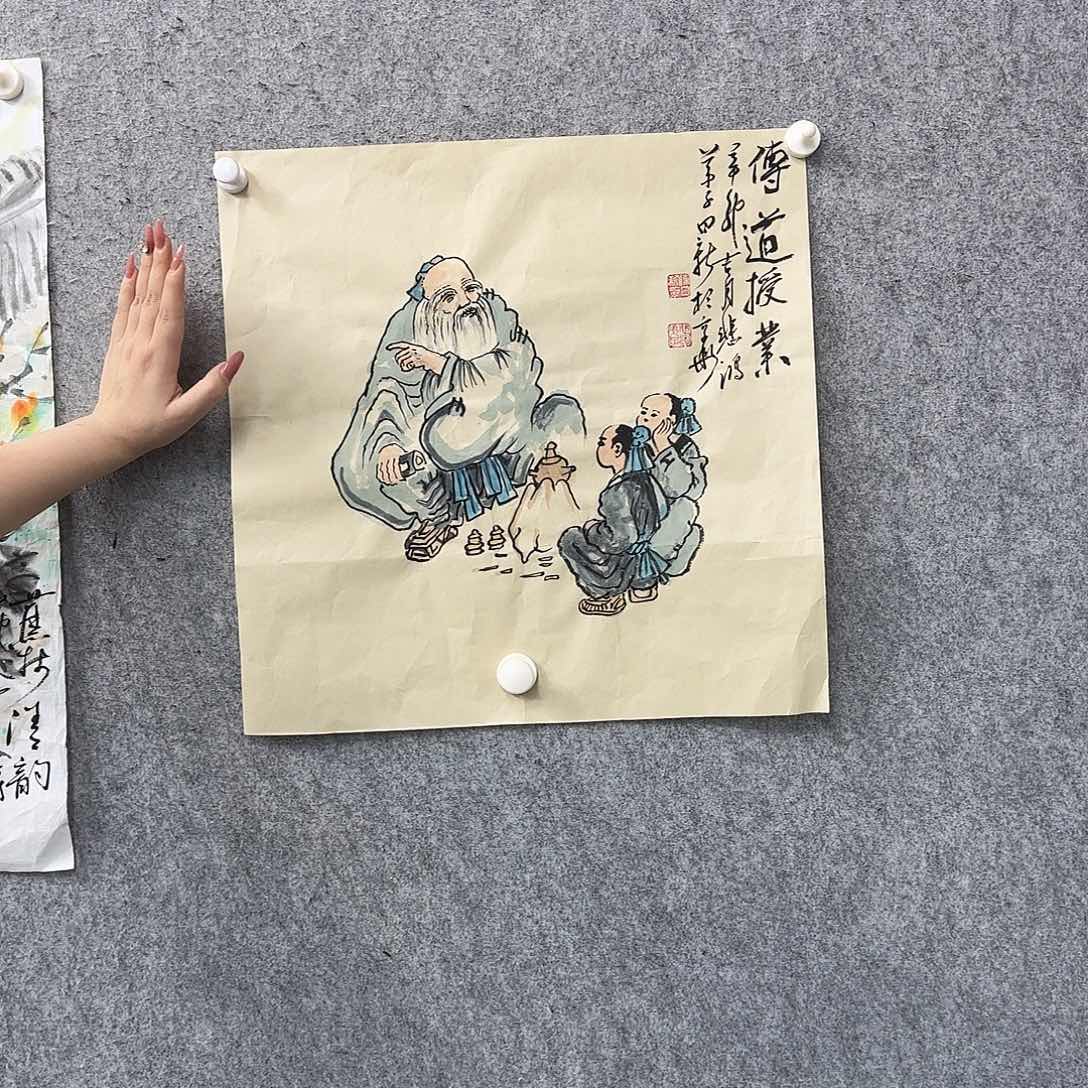 书法作品多次参加