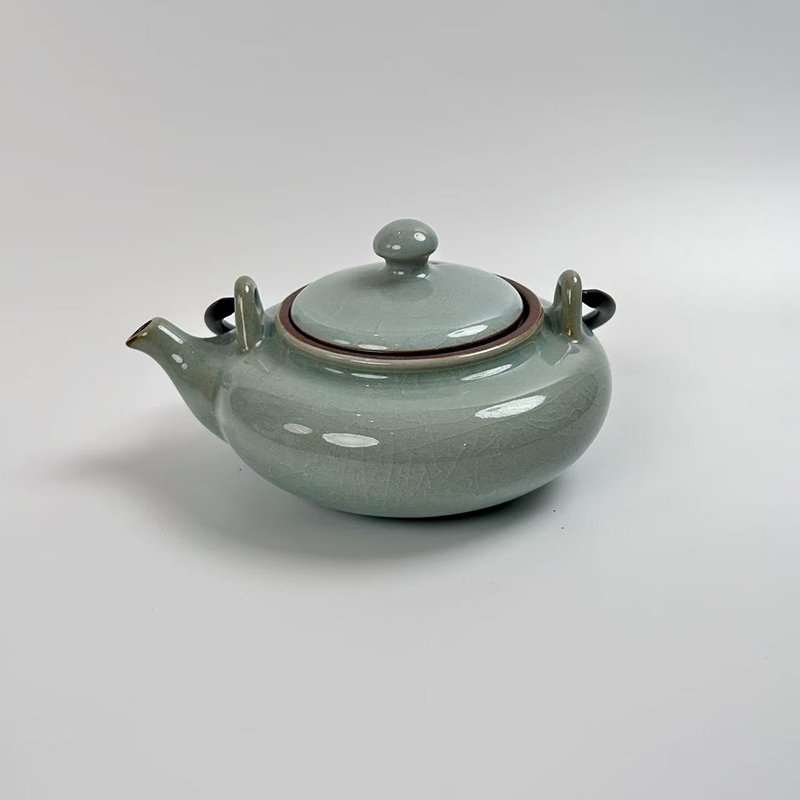 开片哥窑提梁茶壶