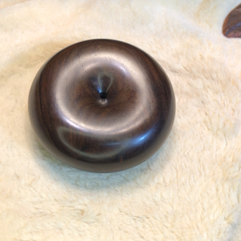 A***出木老挝大红酸枝交趾黄檀平安扣