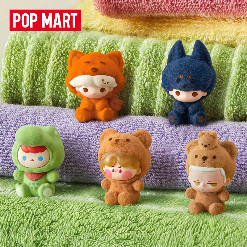 泡泡玛特泡泡萌粒 睡衣变装系列公仔