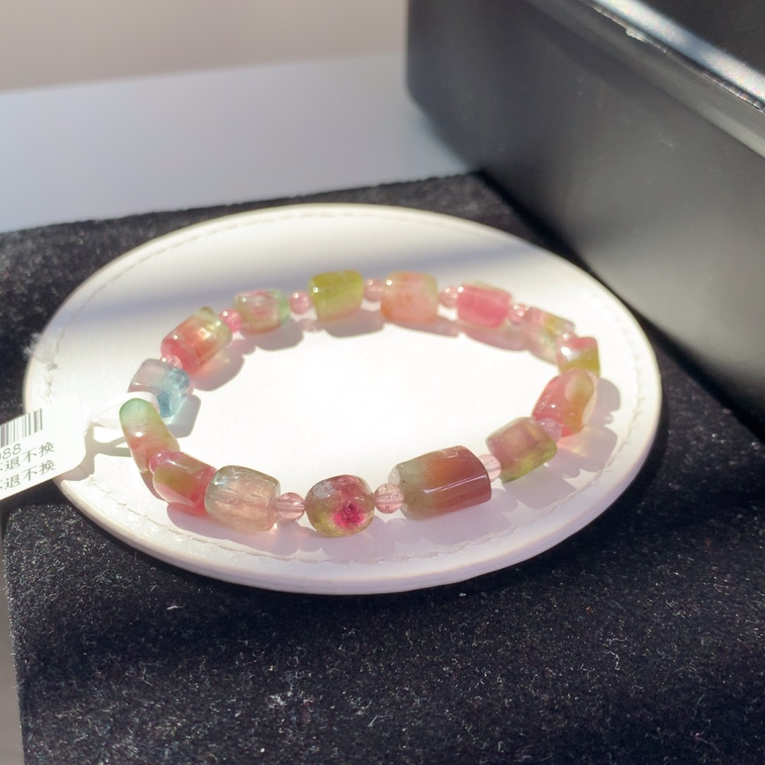 碧玺手链未镶嵌碧玺