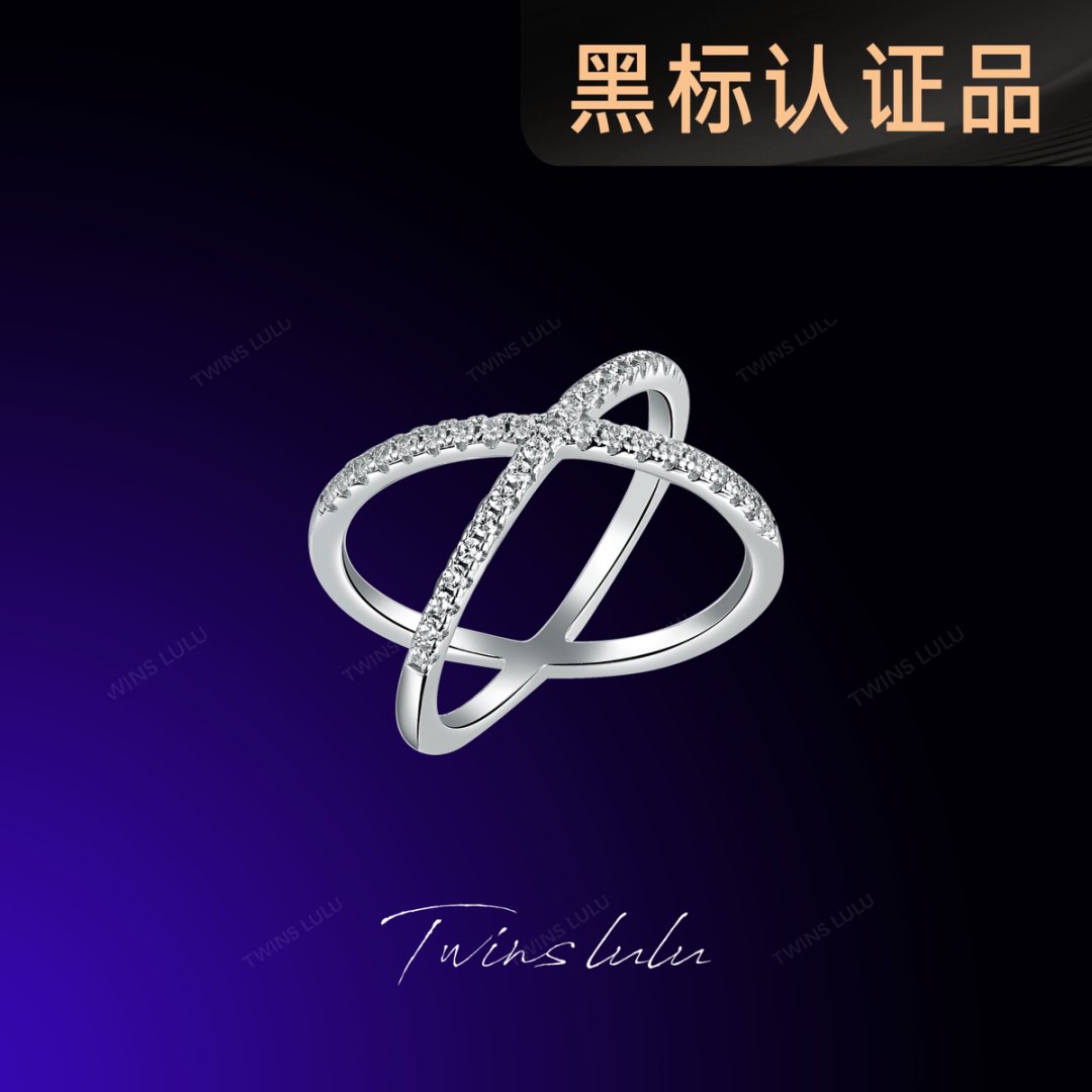 铜合金合成锆石戒指 TWINS LULU 时尚戒指首饰女款夏上新TSS7628
