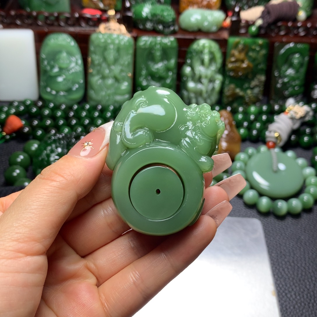 和田玉未镶嵌挂件?****?