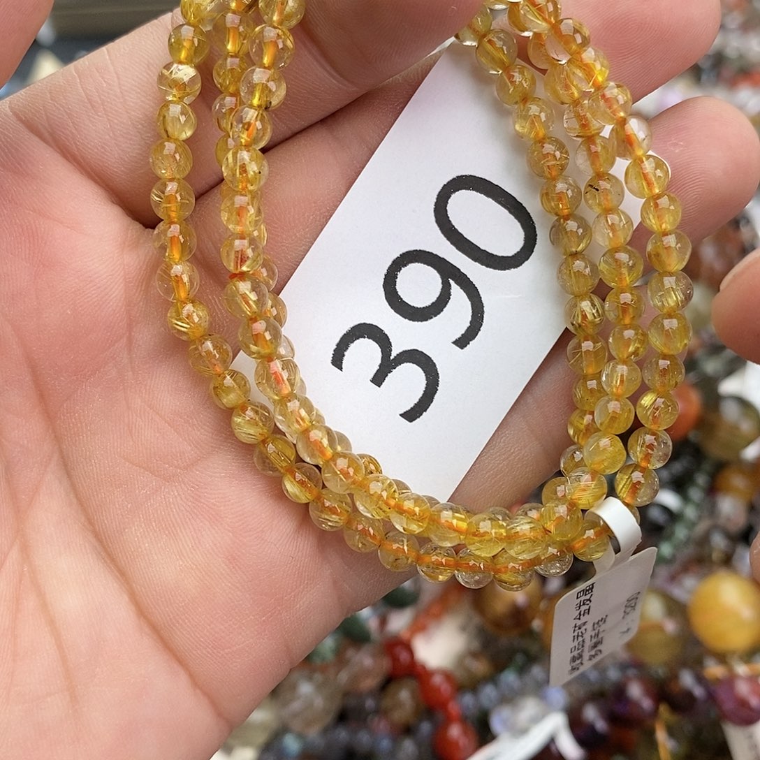 未镶嵌水晶手链手链