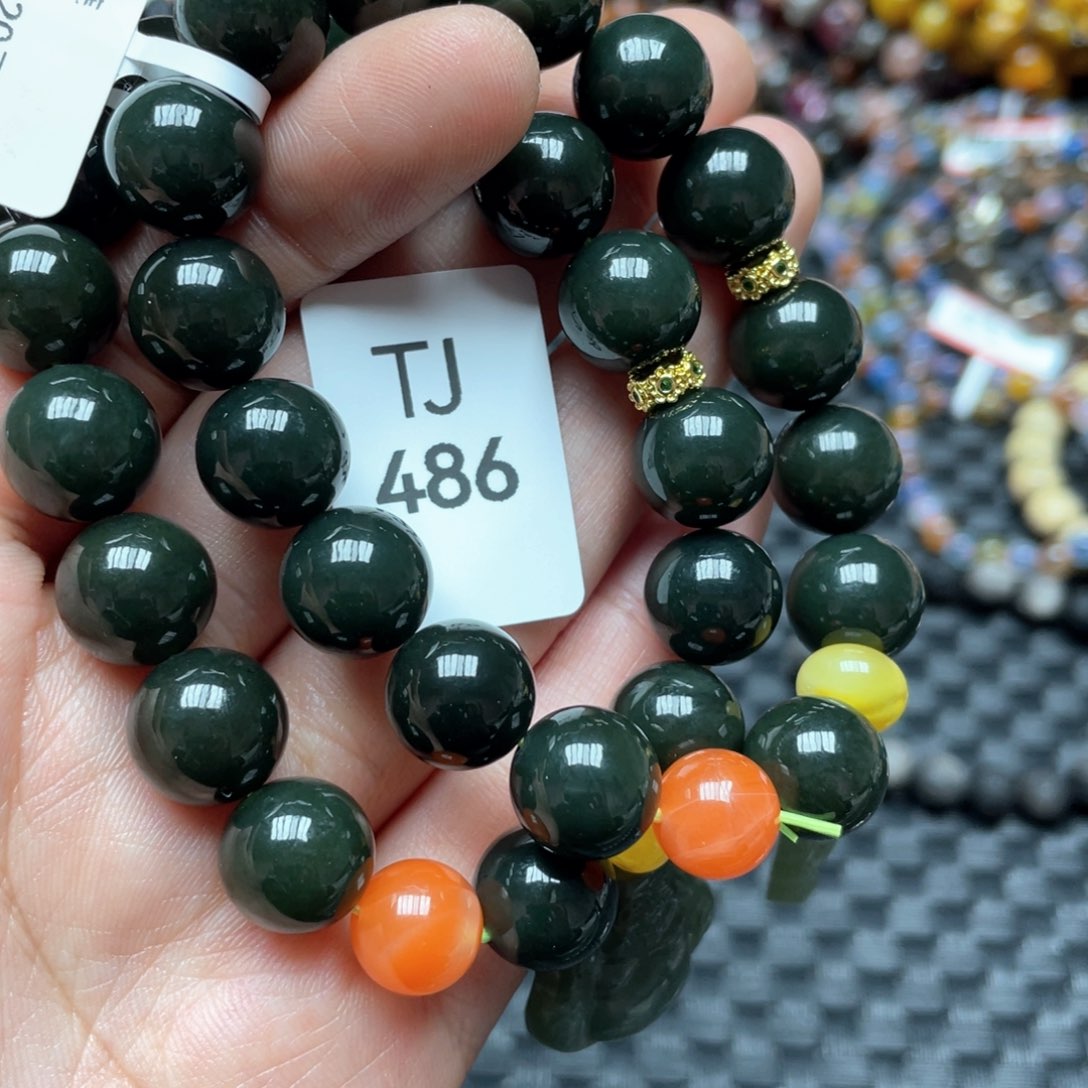 和田玉手链未镶嵌多样性发一只