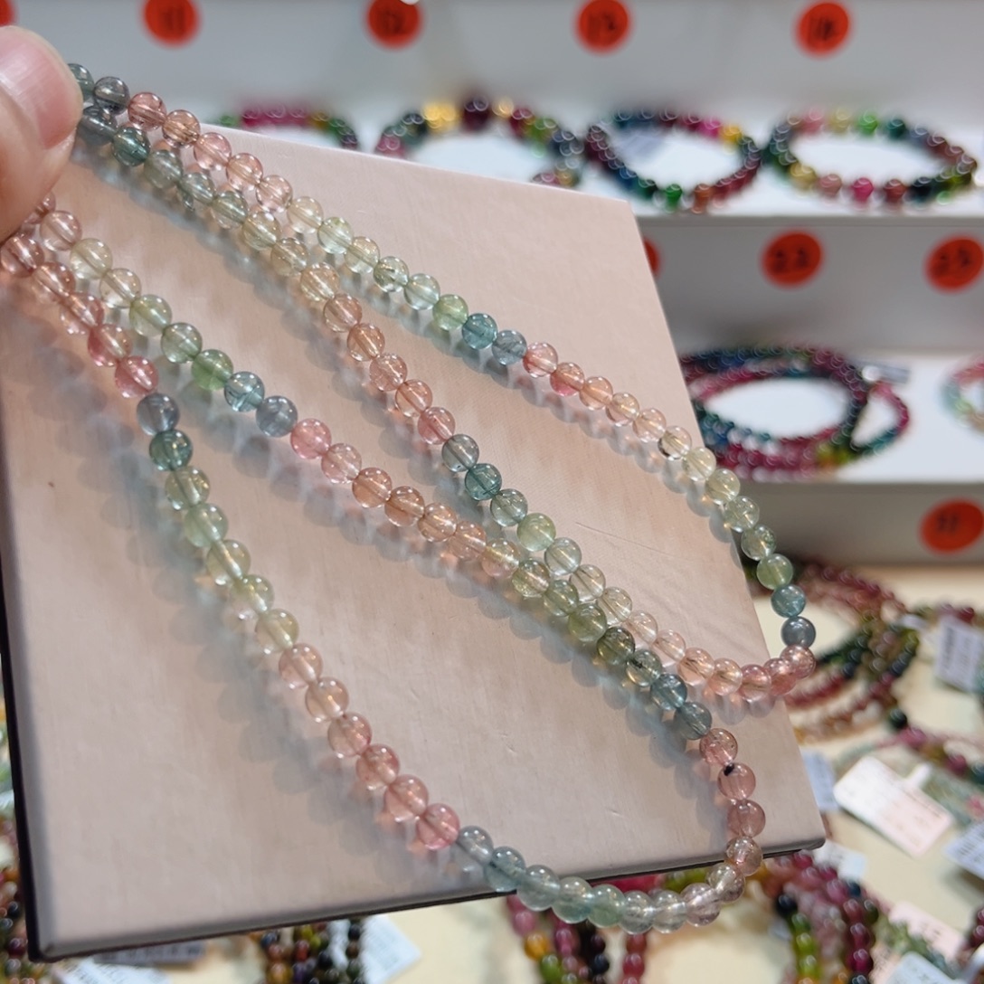 未镶嵌碧玺手串碧玺