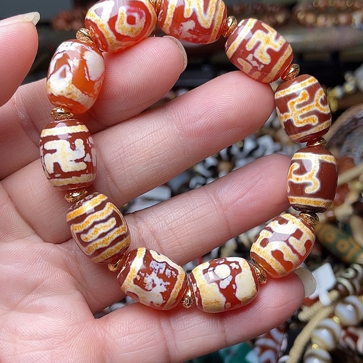 玛瑙/玉髓未镶嵌手链