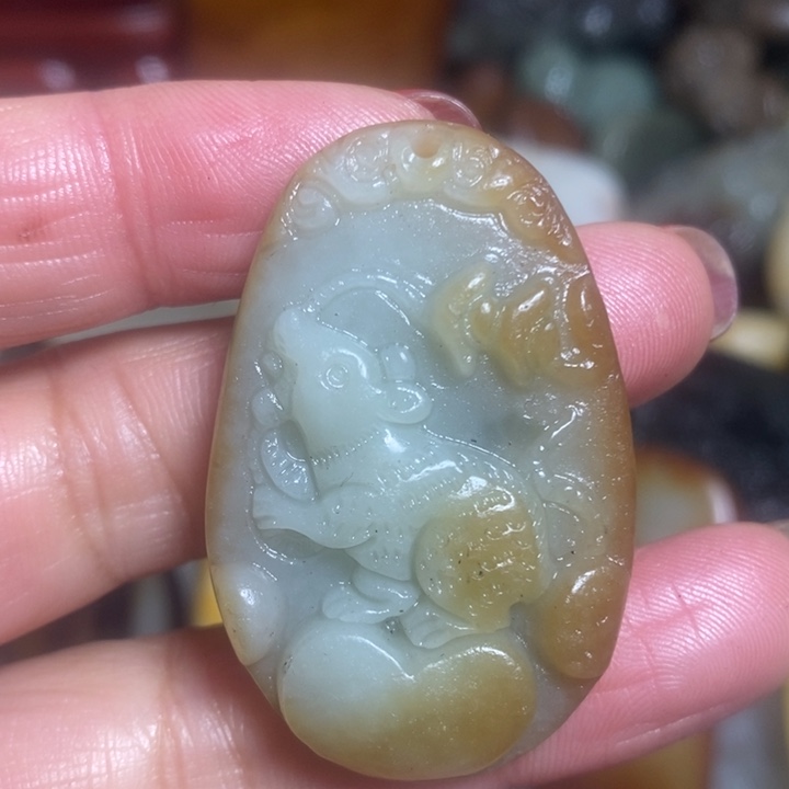 和田玉挂件未镶嵌