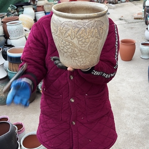 20口21高瑕疵盆子。