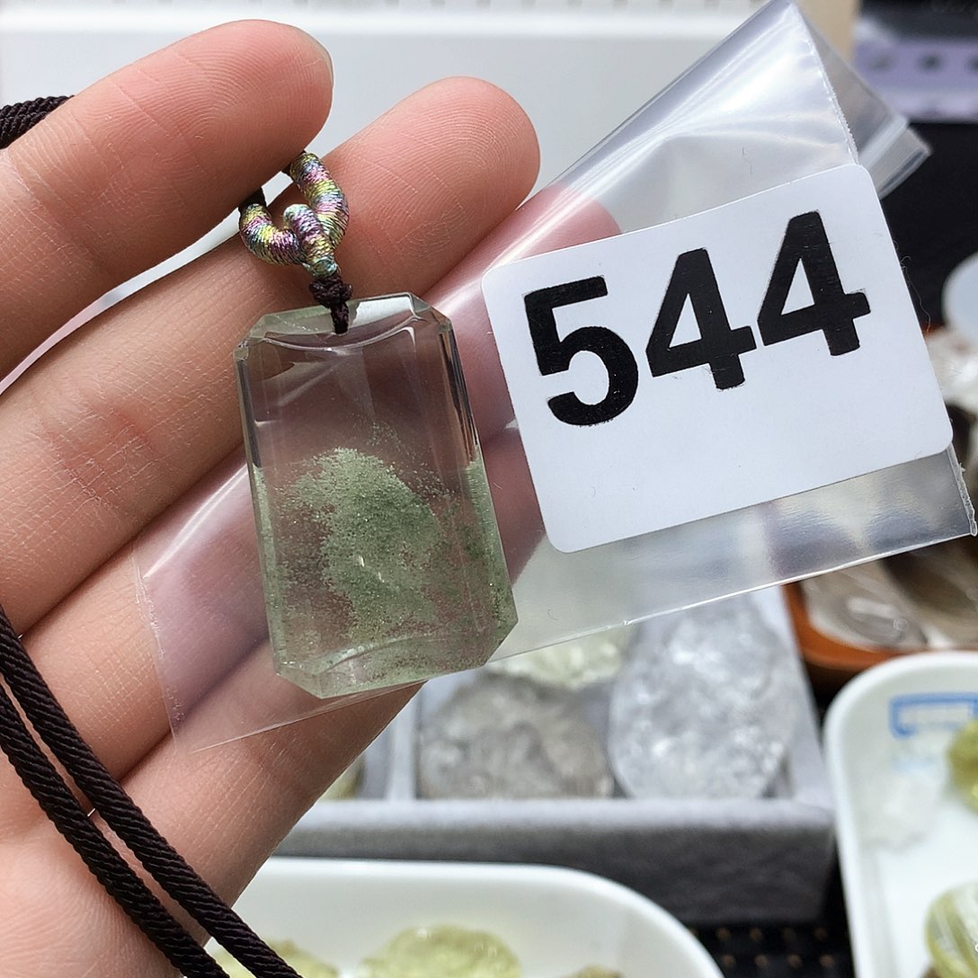 水晶颈饰未镶嵌挂件