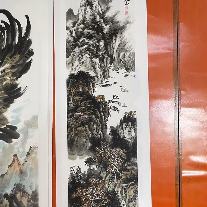 国画张圣敏先生纯手绘作品