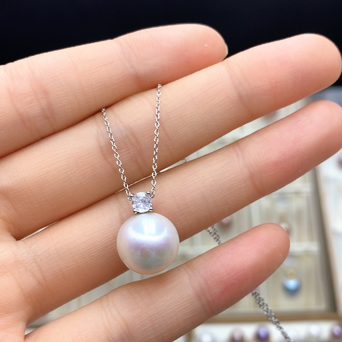 淡水珍珠合金颈饰