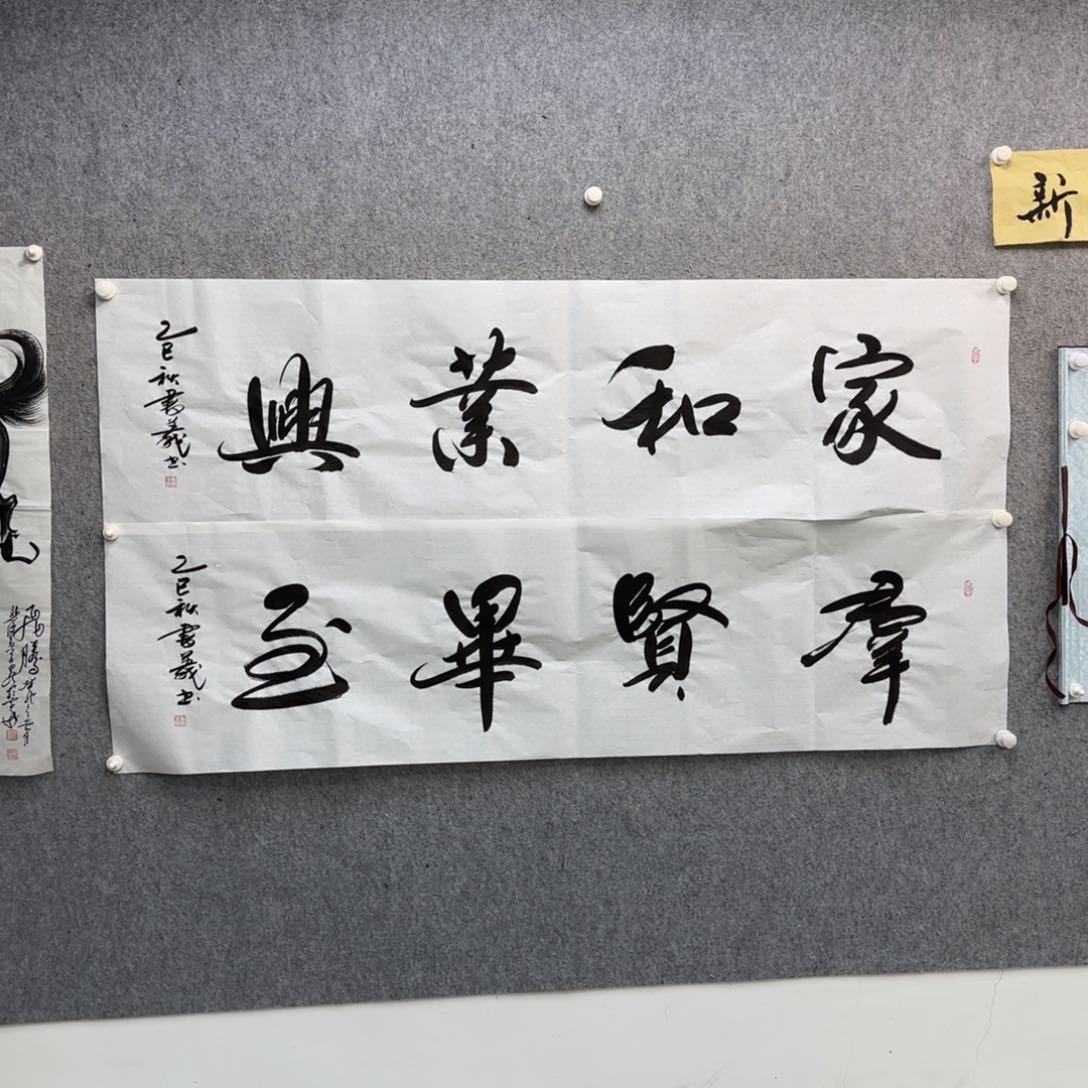 淡****刚书法作品多次参加全国