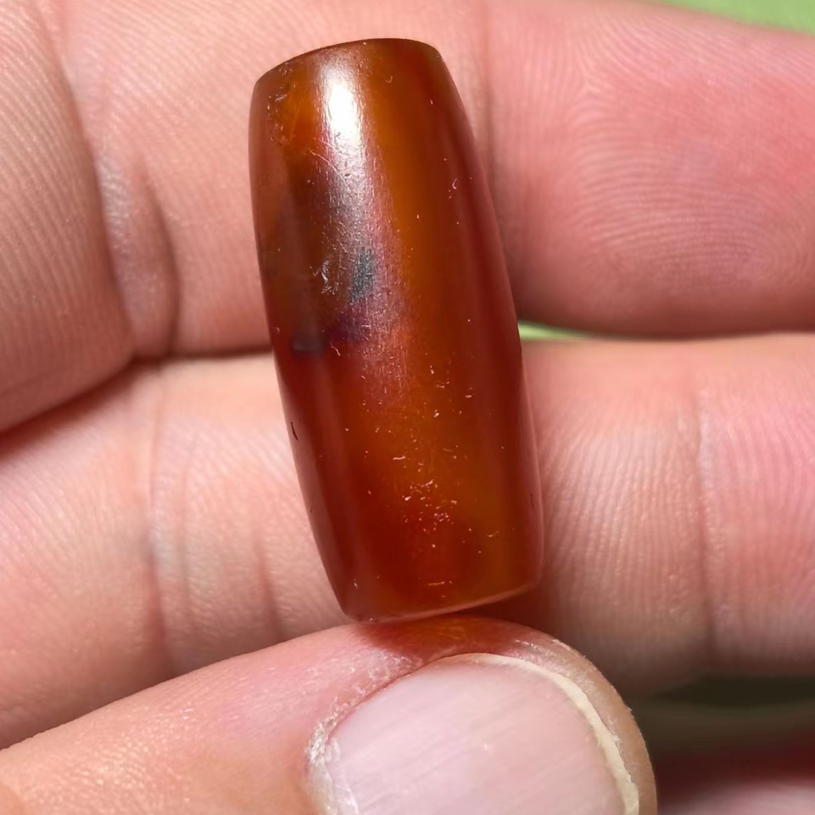 千年古珠 高古玛瑙管珠