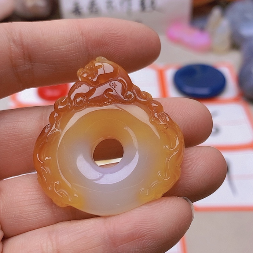 【闪购商品】未镶嵌玛瑙/玉髓珠宝半成品酒***事