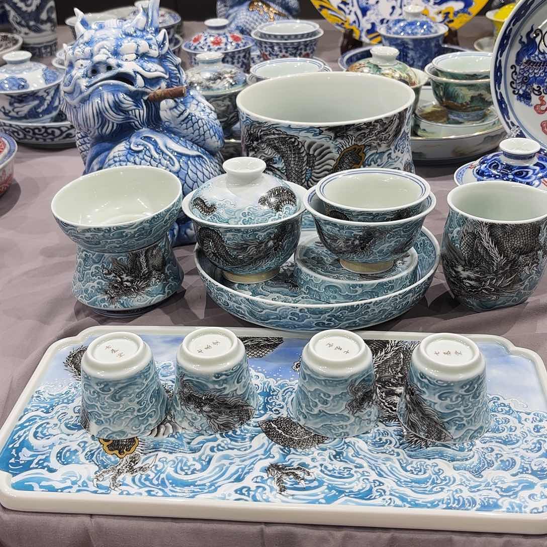 瓷片景德镇瓷器展和