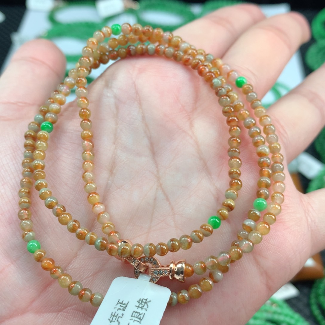 翡翠手链未镶嵌翡翠