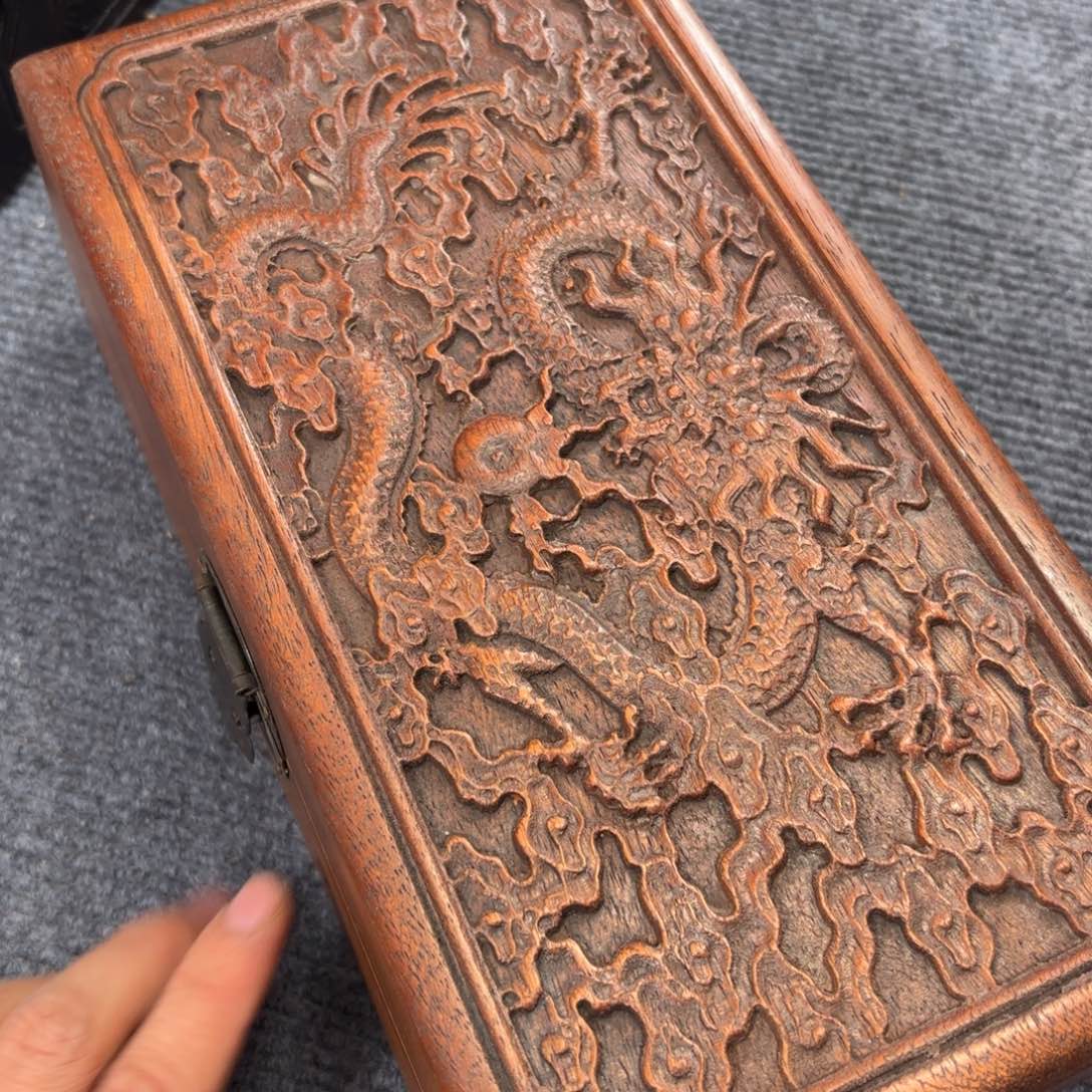 木缅甸花梨超大收纳盒