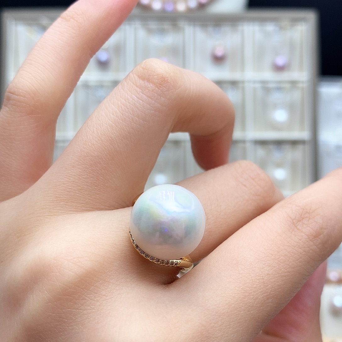 颈饰合金淡水珍珠