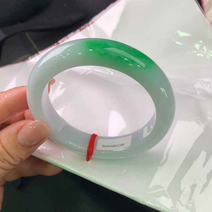 未镶嵌手镯翡翠正圈55-56