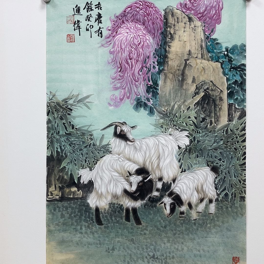 玻***杜绘画韩江书画天悦 左进伟2