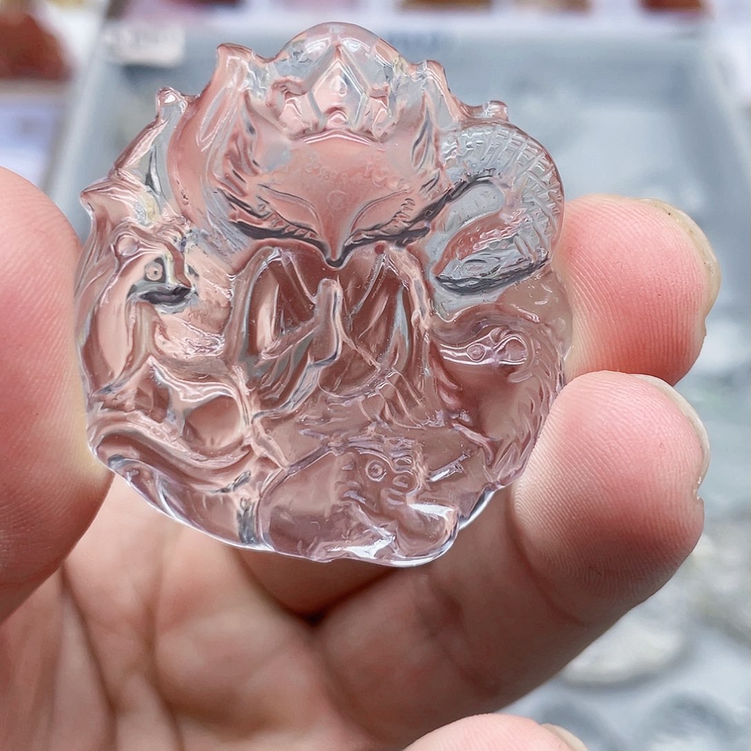 水晶吊坠(不含链)未镶嵌曦**E