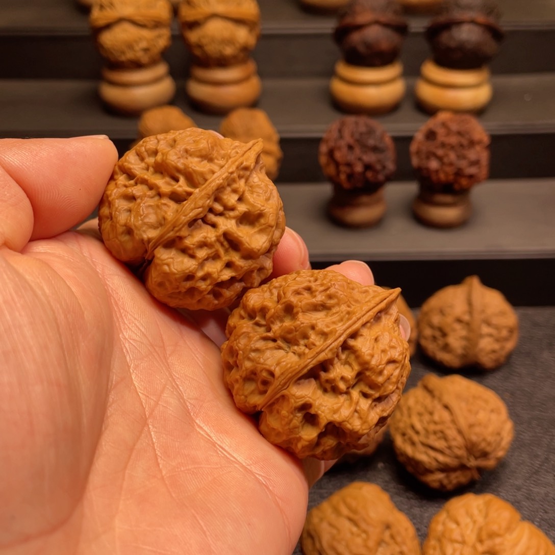 文玩核桃把件F火凤凰41