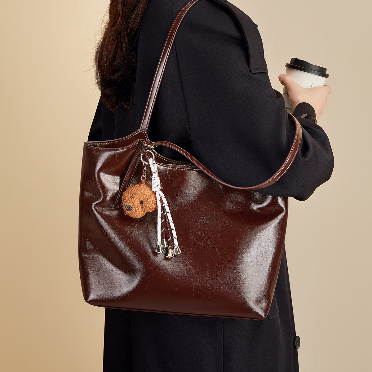 初秋高级感百搭腋下包爆款时尚托特包单肩包手提包女