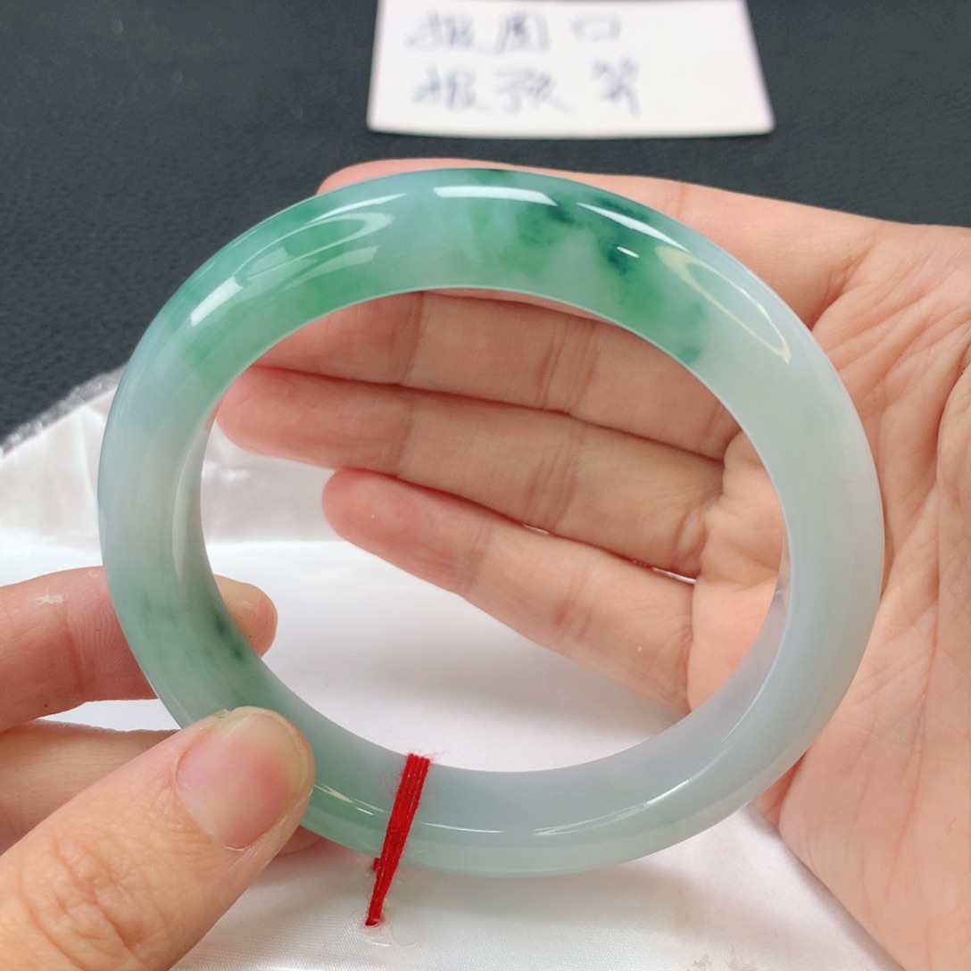 翡翠手镯未镶嵌缅甸60.5