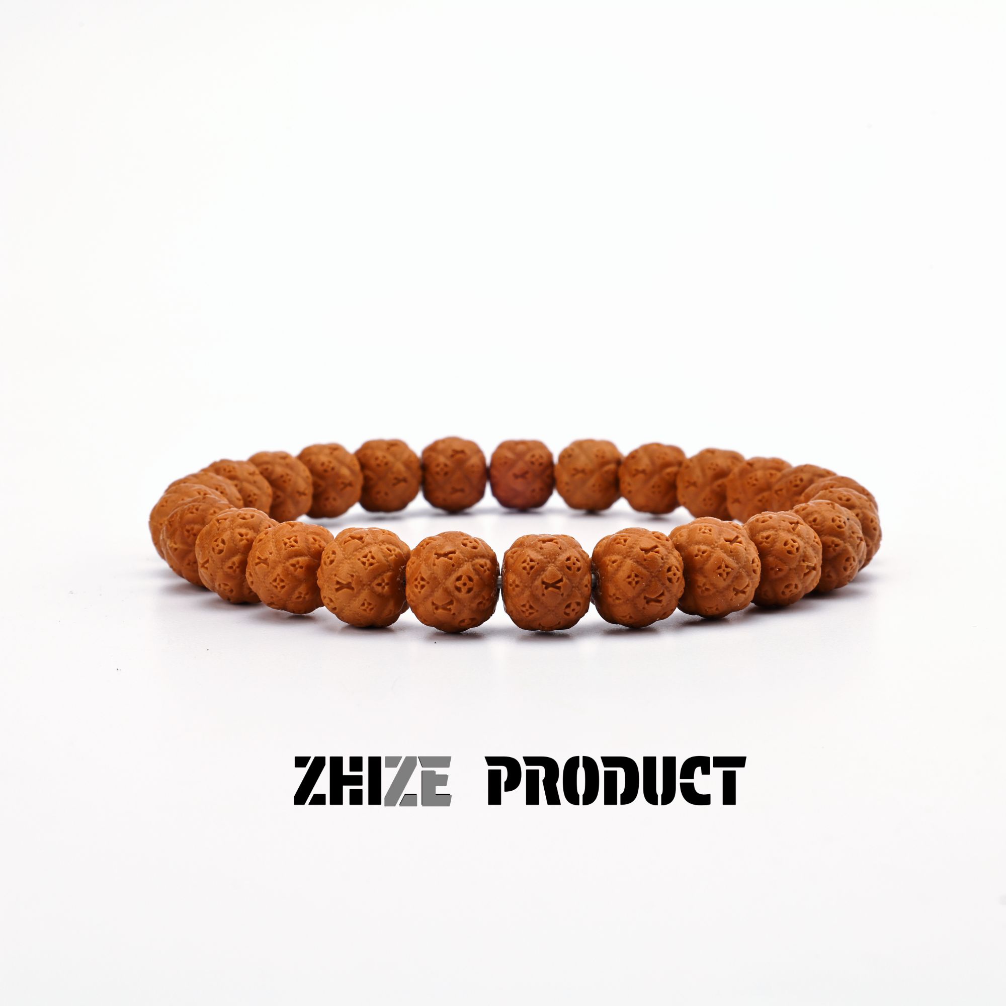 【枝择】原创雕刻 富贵花 9mm