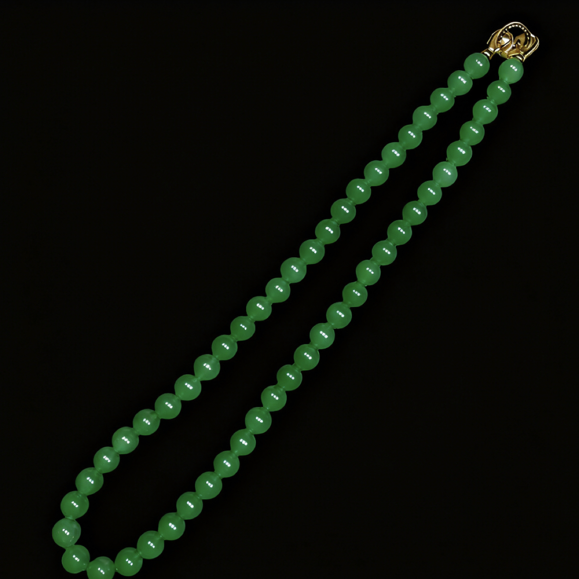 〖姚琛专属〗国风果绿长款挂坠项链 A21-JC-2B