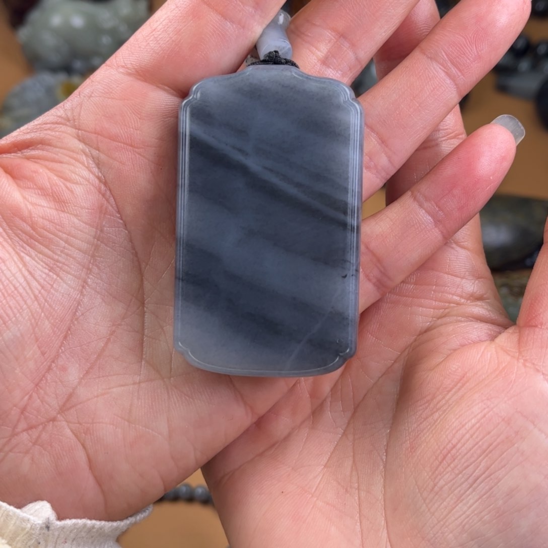 和田玉颈饰未镶嵌乐**中