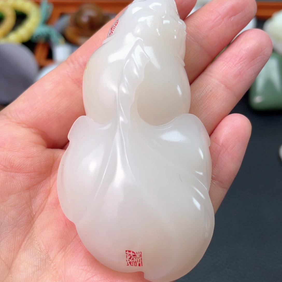 和田玉把件未镶嵌