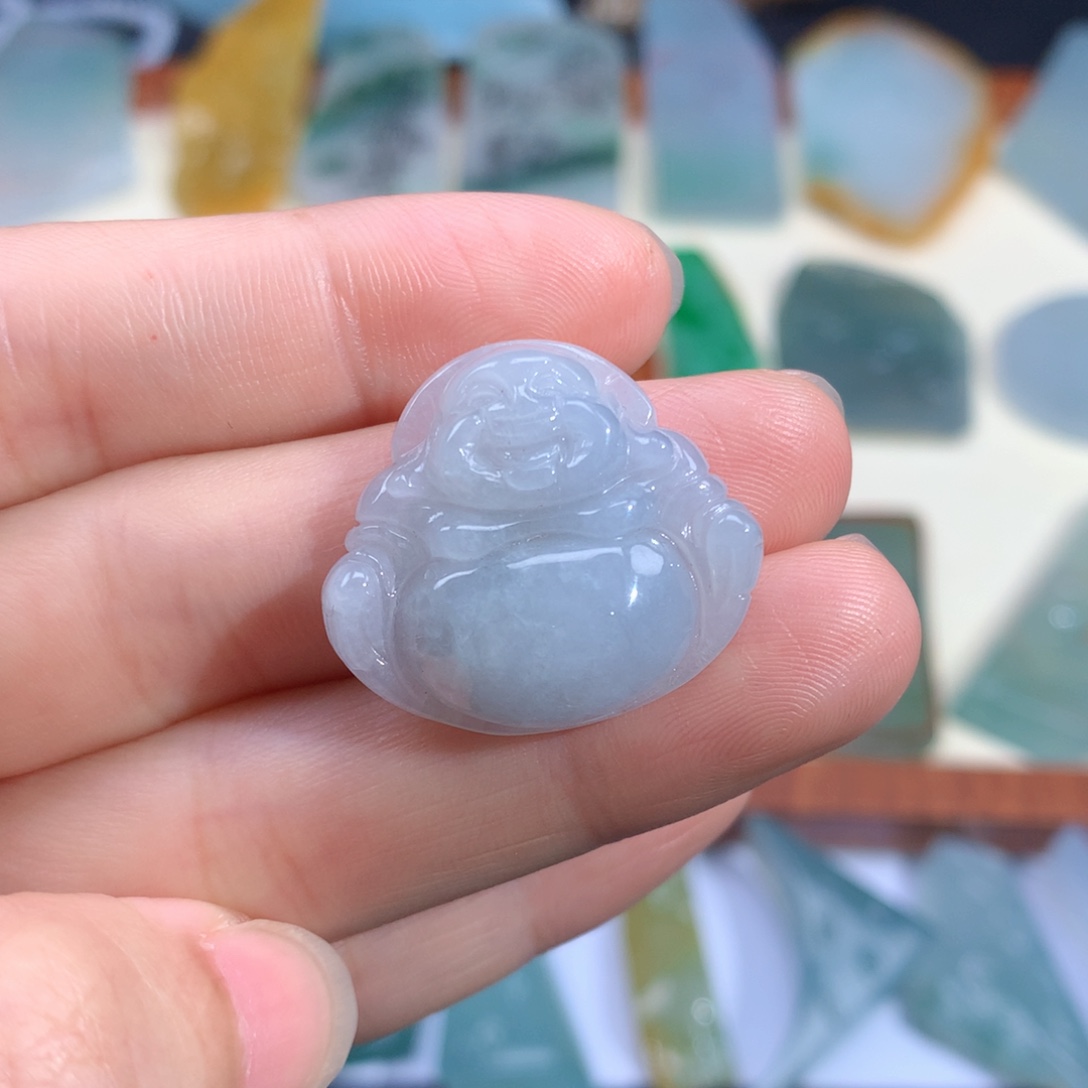 翡翠未镶嵌颈饰天然缅甸