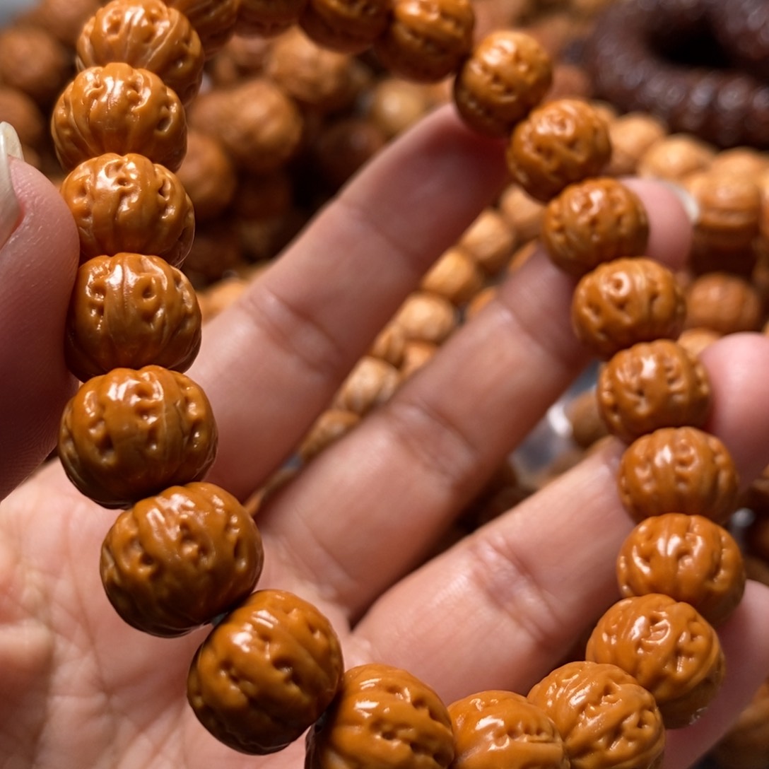 猴头核桃手串猴头