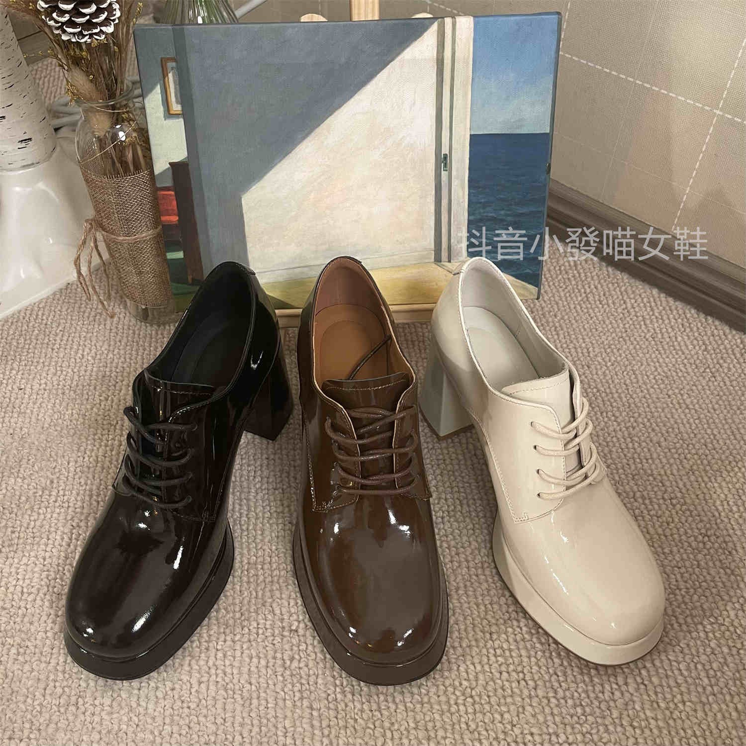 【小發喵-赫本风私奢定制高跟小皮鞋】赫本风私奢小皮鞋